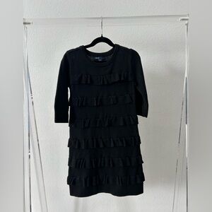 GAP Black Ruffle Kids Dress